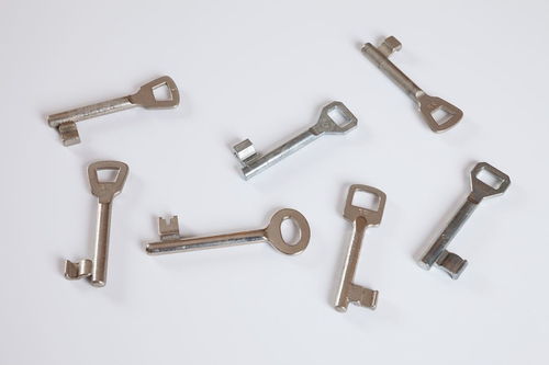 銀鱗胸甲 藍色品質 五金一件