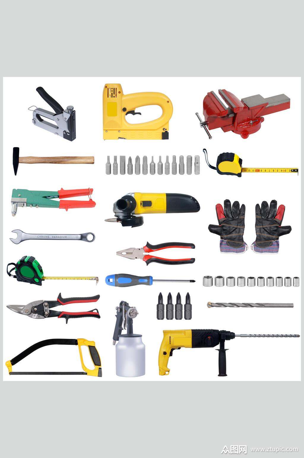 多樣五金工具圖片模板下載-編號1674398-眾圖網(wǎng)