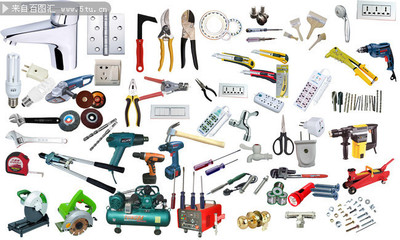 五金工具圖片素材 類型與用途詳解